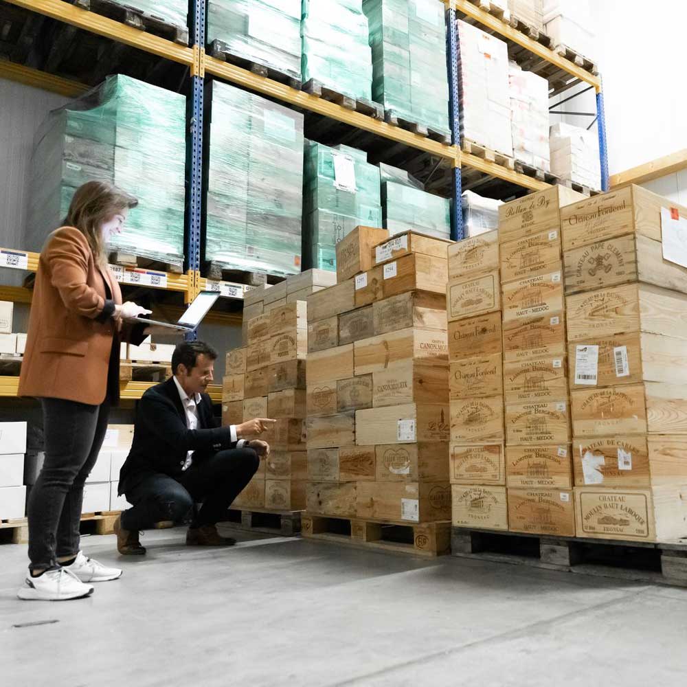 Wine Wallet Lager in Parndorf